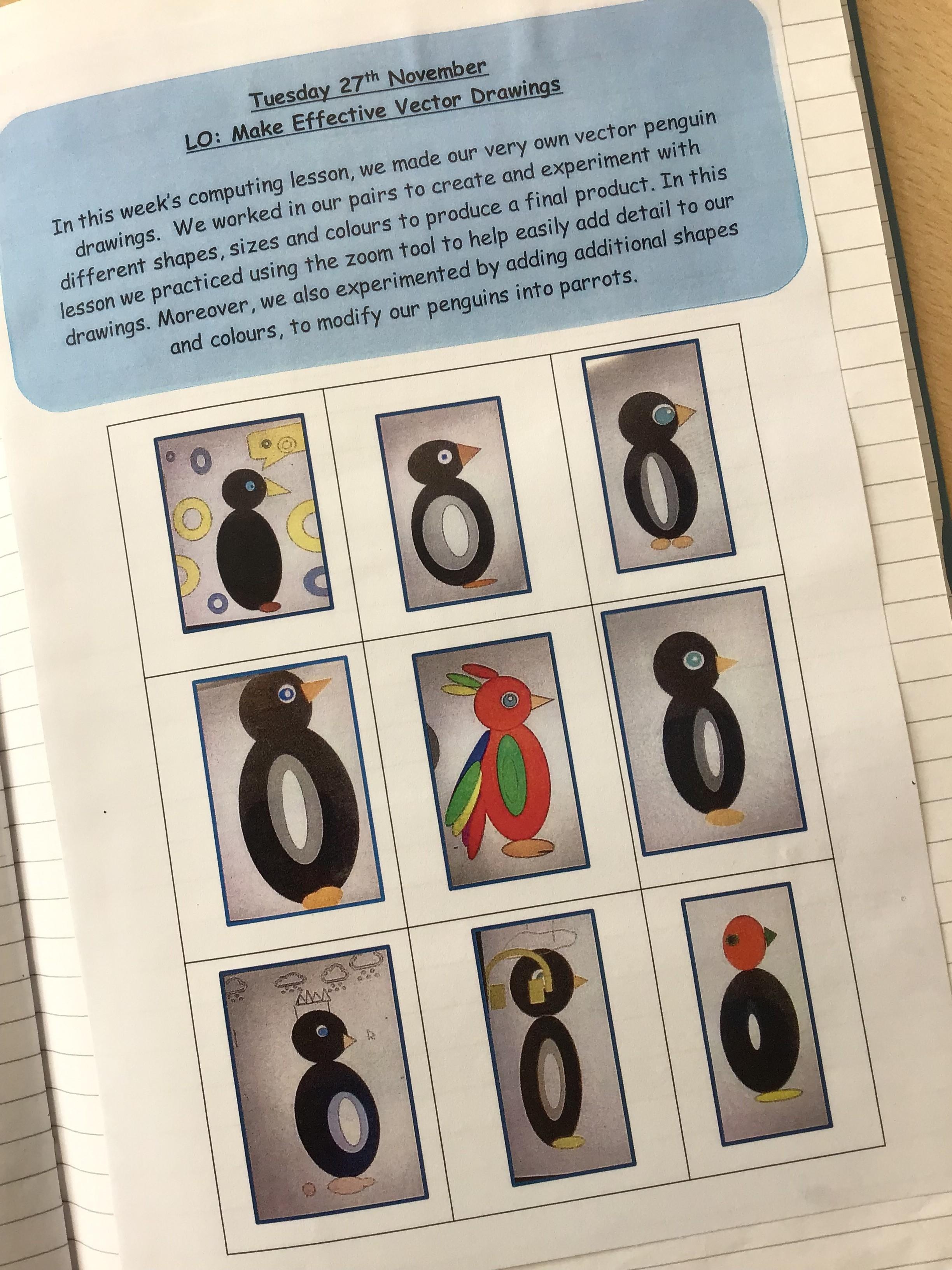 Exploring vector drawings in Class 3